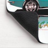 68スティングレイティール(緑がかった色) マウスパッド (コーナー)