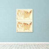 68先住民カナダ1900 キャンバスプリント (インサイチュ (ウッドフロア))