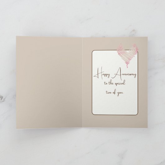 68周年記念ハート カード (内部)