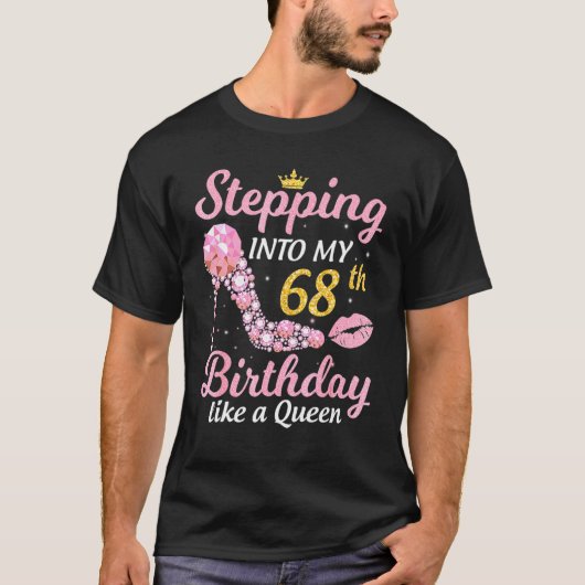68歳の誕生日をボスっぽく迎えるぜ! Tシャツ (正面)