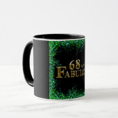 68歳の誕生日 マグカップ (正面左)
