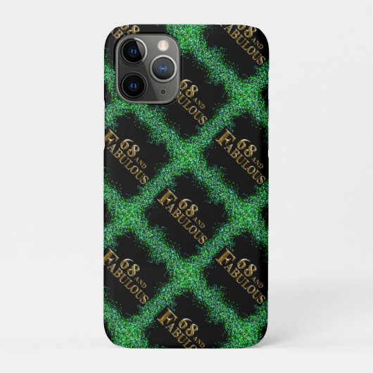 68歳の誕生日 Case-Mate iPhoneケース (裏)