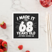 68歳皮肉ミームおもしろい68誕生日 スタンダードカクテルナプキン (インサイチュ)