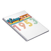 68誕生日ヴィンテージレトロ1953カセットテープ ノートブック (右側)