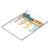 68誕生日ヴィンテージレトロ1953カセットテープ ノートブック (左側)