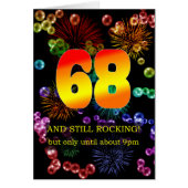 68誕生日静止揺動 (正面)