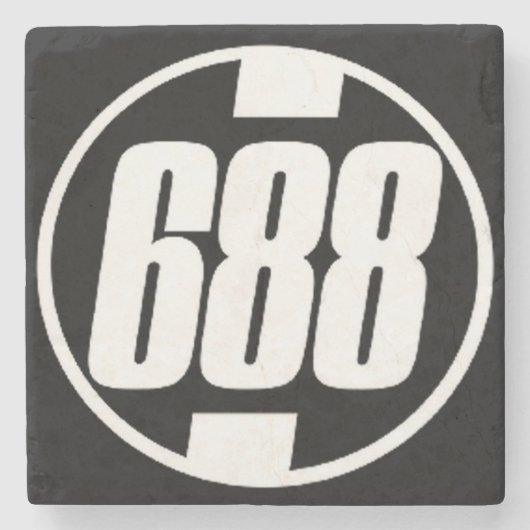 688, Midtown Atlanta Marble Stone Coaster ストーンコースター (正面)