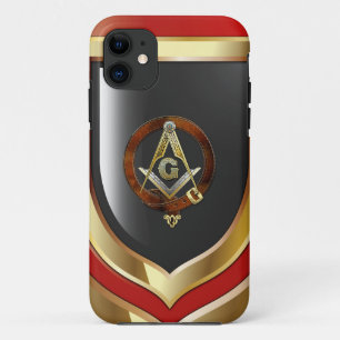 [68]マスター・メイソン第3度[レザーリース] iPhone 11 ケース