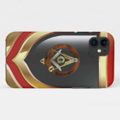 [68]マスター・メイソン第3度[レザーリース] Case-Mate iPhoneケース (裏面(横))