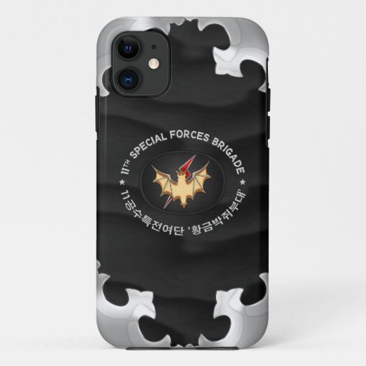 [68] 11th SF BDE Patch Special Edition Case-Mate iPhoneケース (裏面)