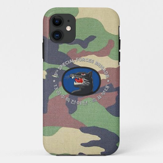 [68] 13th SF BDE Patch Special Edition Case-Mate iPhoneケース (裏面)