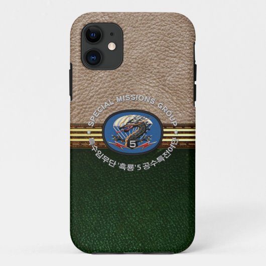 [68] 5th SF BDE Patch Special Edition Case-Mate iPhoneケース (裏面)