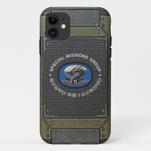 [68] 5th SF BDE Patch Special Edition Case-Mate iPhoneケース (裏面)