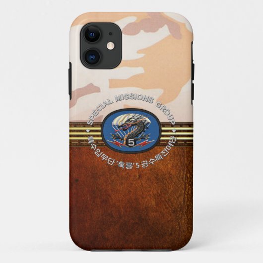 [68] 5th SF BDE Patch Special Edition Case-Mate iPhoneケース (裏面)