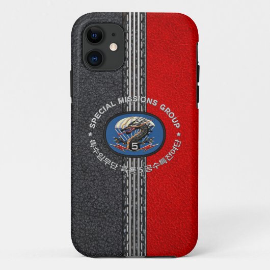 [68] 5th SF BDE Patch Special Edition Case-Mate iPhoneケース (裏面)
