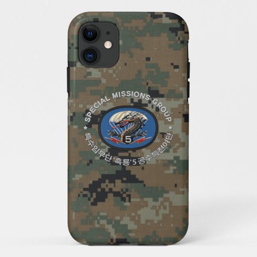 [68] 5th SF BDE Patch Special Edition Case-Mate iPhoneケース (裏面)