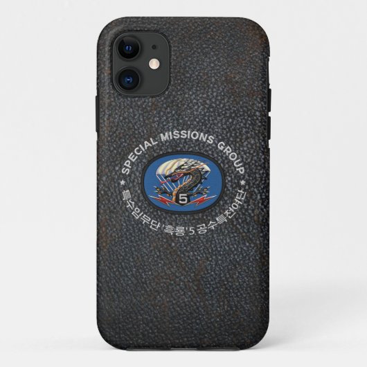 [68] 5th SF BDE Patch Special Edition Case-Mate iPhoneケース (裏面)