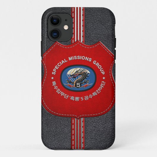 [68] 5th SF BDE Patch Special Edition Case-Mate iPhoneケース (裏面)