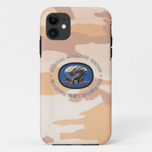 [68] 5th SF BDE Patch Special Edition Case-Mate iPhoneケース (裏面)