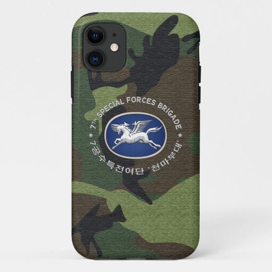 [68] 7th SF BDE Patch Special Edition Case-Mate iPhoneケース (裏面)