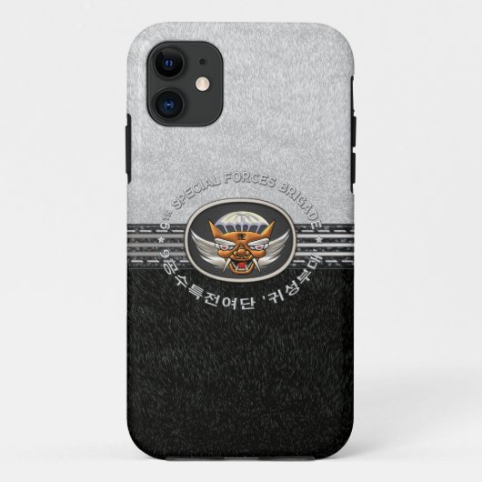 [68] 9th SF BDE Patch Special Edition Case-Mate iPhoneケース (裏面)