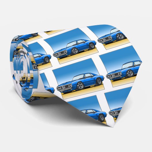 68_Firebird_BLUE ネクタイ (ロール)