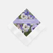 68thアニバーサリー編集可能 縁ありカクテルナプキン (角)