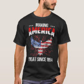 68th Birthday Making America Great Since 1954 1 Tシャツ (正面)