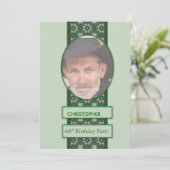 68th Birthday Partyへの招待写真と 招待状 (スタンド正面)