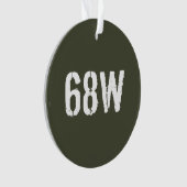 68W -緑 オーナメント (正面)