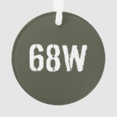 68W -緑 オーナメント (裏面)