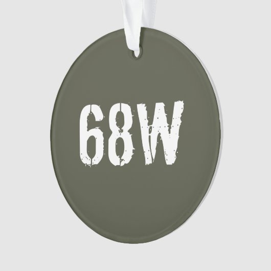 68W -緑 オーナメント (正面)