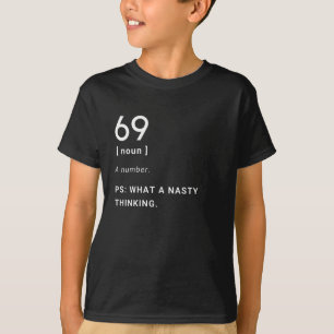 69おもしろい定義 Tシャツ