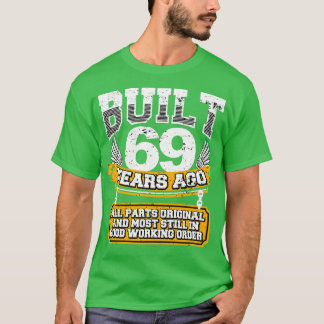 69おもしろい期誕生日シャツヴィンテージ69年 Tシャツ