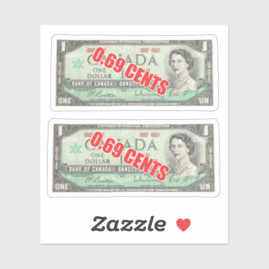 69セント シール (シート)