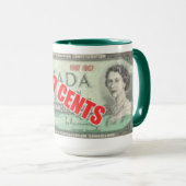 69セント・ドル マグカップ (正面右)