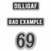 69ヘルメットシールパック シール (正面)