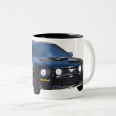 「69ボス429のムスタングのコーヒー・マグ ツートーンマグカップ (正面右)