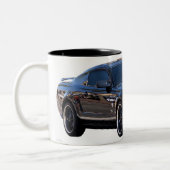 「69ボス429のムスタングのコーヒー・マグ ツートーンマグカップ (左)