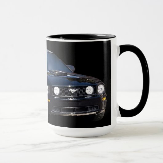 「69ボス429のムスタングのコーヒー・マグ マグカップ (右)