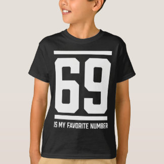 69人の好み数 Tシャツ
