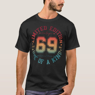 69歳のヴィンテージ1957限定版69歳 Tシャツ