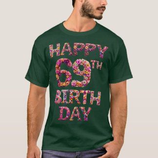 69歳の誕生日おめでとう Tシャツ