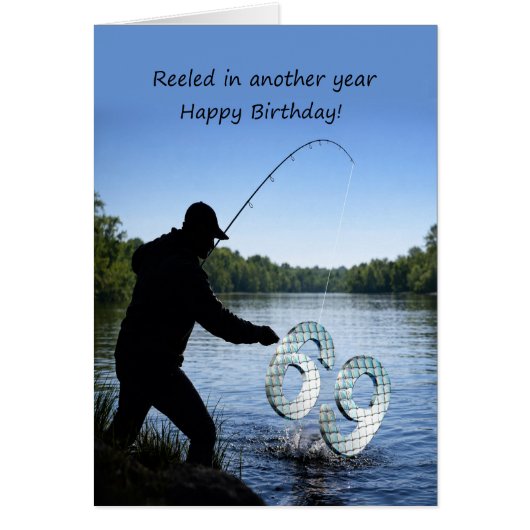 69歳の誕生日を迎える漁師さんへ (正面)