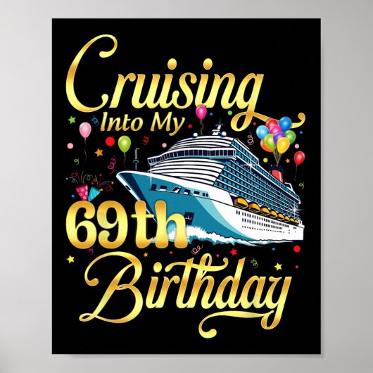 69歳の誕生日クルーズへようこそ クルーズ69歳 ポスター (正面)