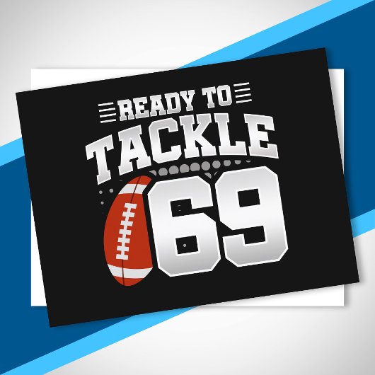 69歳の誕生日 69年カップルの記念日 ポストカード