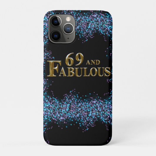 69歳の誕生日 Case-Mate iPhoneケース (裏)