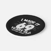 69歳皮肉ミームおもしろい69誕生日 ペーパープレート (アングル)