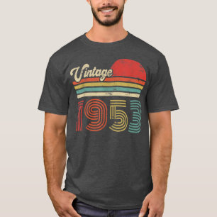 69歳誕生日ヴィンテージ1953 69誕生日 Tシャツ