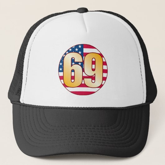 69米国の金ゴールド キャップ (正面)
